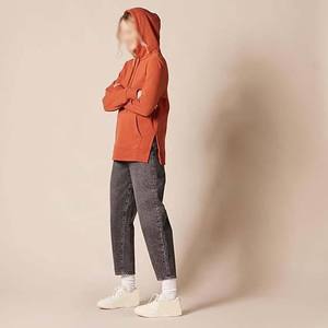 Sudaderas con Capucha Lisas de Manga Larga para Mujer, 100% Algodón, de Alta Calidad, con Logotipo Bordado Personalizado, Precio Razonable al por Mayor - Product Image 5