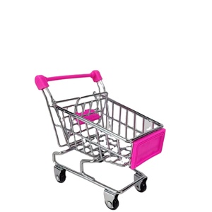 Chariot à <span class=keywords><strong>lattes</strong></span> MU, vente chaude, chariot de simulation miniature, chariot de supermarché, jouet de voiture, jeu de maison, modèle en métal, décoration - Product Image 6