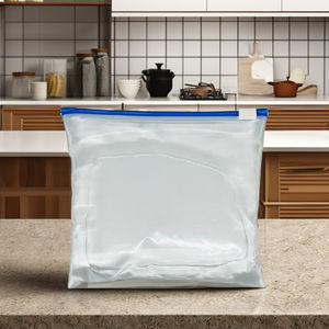 Sacs refermables pour micro-ondes avec fermeture hermétique sécurisée, protégeant les aliments de la poussière et de la moisissure, faciles à utiliser, économisant du temps d'emballage - Product Image 4