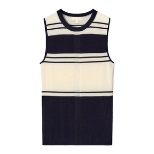 High Quality Custom Slim Fit Rib-Knit <b>Sleeveless</b> <b>Sweater</b> Vest Casual Crew Neck Pullover Tops for Men Polyester Quick Dry - Product Image 1