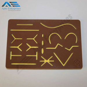 Suzy Suture <b>Pad</b> Premium Quality Training <b>Pad</b> for Suture <b>Practice</b> Multiple Wounds and Suturing Areas kit medic instruments - Product Image 2
