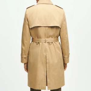 Abrigo Largo de Lana para Hombre, Otoño Invierno, Estilo Casual de Negocios, Chaqueta Acolchada Cálida, Parka con Calefacción - Product Image 3