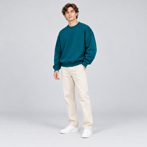 <b>Sweatshirt</b> Made to Order Distressed <b>Mens</b> Sherpa Clothing Low MOQ Small Batch Gym Oversized Heavyweight <b>Sweatshirts</b> - Product Image 3