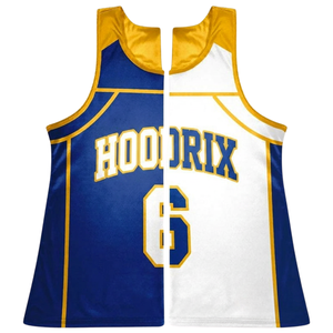 Maillots de lacrosse à sublimation à coupe large et ample, débardeurs d'entraînement pour équipes, vêtements de sport à porter par-dessus les protections - Product Image 1