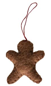 Décoration de fête de Noël en feutre fait à la main au Népal - Product Image 3