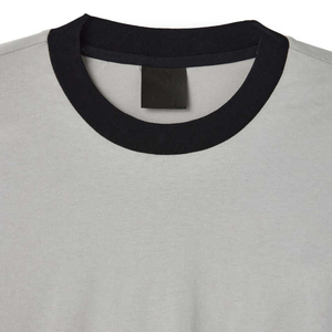 Camisetas de manga larga unisex de doble capa, estilo nuevo, 100% algodón, lisas, gruesas, con hombros caídos, para hombre - Product Image 6