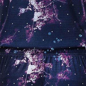 Conjunto de Camiseta de Baloncesto para Hombre Elite Vanguard International, Estampado Galaxia, 100% Poliéster, Ligero, Transpirable, Ropa Deportiva para Adultos - Product Image 4