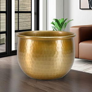 Llamativo y moderno con macetas de metal de alta calidad para plantas artificiales pequeñas y grandes, suministros de jardín, proveedor indio - Product Image 2