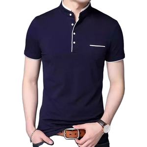 Polo à manches courtes personnalisé impression tissu vierge t-shirt Polo plaine hommes Golf broderie logo t-shirt pour homme Polo - Product Image 2