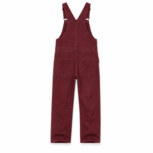 Salopette de travail directe usine avec bretelles réglables, poches cargo sécurisées et coutures renforcées – Pantalon utilitaire - Product Image 3