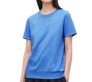 T-shirts pour hommes 100% coton avec logo sur le devant, coupe ample, respirants et écologiques - Product Image 1