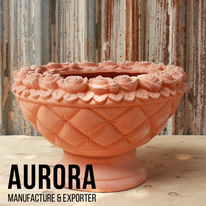 Pots de fleurs en terre cuite vietnamiens personnalisés, pas chers, décorations de jardin, prix raisonnable - Product Image 4