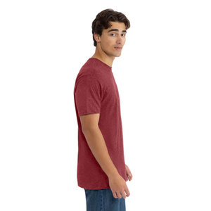 Camiseta Next Level Premium Ajustada de Cuello Redondo en Negro, Tejido CVC, Material de Poliéster y Algodón Anillado, Personalizable, Nueva Llegada - Product Image 5