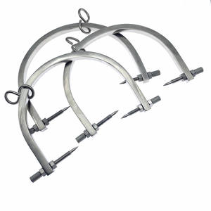 คีมยึดกระดูกศีรษะแบบปรับได้ Endochoice Medical Orthopedic Neurosurgical Skull Traction Tongs ทำจากสแตนเลสสตีลชนิดตัวยู สำหรับยึดกระดูกกะโหลกศีรษะ ได้รับการรับรองมาตรฐาน CE - Product Image 6