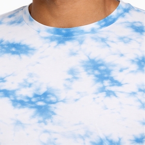 Ensemble t-shirt et short tie-dye pour homme, tenue décontractée deux pièces pour l'été, vêtements de sport confortables, tissu respirant et confortable - Product Image 4