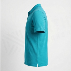 เสื้อโปโลแขนสั้นทรงสลิมฟิตคุณภาพสูงสำหรับผู้ชาย ดีไซน์สีสันตามสั่ง สวมใส่สบาย แห้งเร็ว - Product Image 3