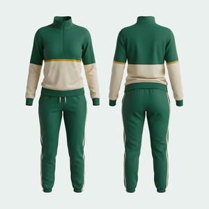 Wholesale Relaxed Fit Cotton Rich Fleece Women Loose Fit Sweatsuit Factory Direct Source - Product Image 1