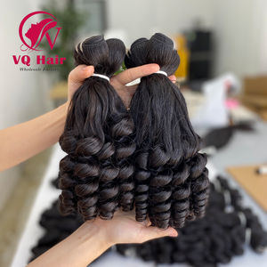 Wholesale Double Drawn Mink Raw Vietnamese Curly Remy Grade Human <b>Hair</b> Weave Bundles Virgin Human <b>Hair</b> Extensions Vendors - Product Image 6
