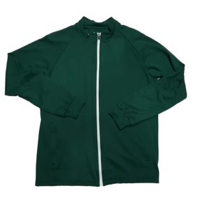 Veste en polaire unie pour homme, col montant, fermeture éclair, style décontracté, coupe classique, en polyester, pour l'automne - Product Image 6