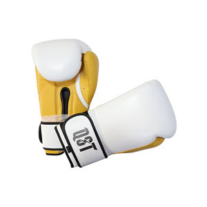 Gants de boxe en cuir synthétique en gros avec fermeture auto-agrippante, respirants, légers, sangle de poignet réglable pour hommes et femmes, logo personnalisé - Product Image 5