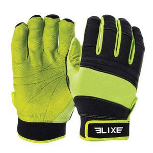 Gants de frappe de baseball en cuir ELIXE SPORTS, design personnalisé, pour adultes, droitier/gaucher, fermeture auto-agrippante, entraînement, antidérapants, flexibles - Product Image 6