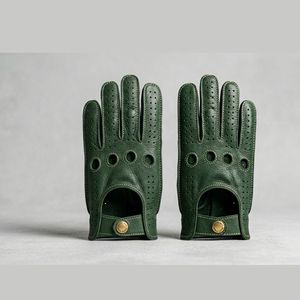 ถุงมือขับรถหนังสุดหรูสำหรับทุกเพศทุกวัย แฟชั่นขายส่ง ถุงมือขับรถคุณภาพสูง OEM ดีที่สุด - Product Image 5