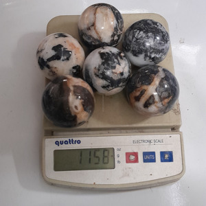 คริสตัลบำบัดอัญมณีขนาด50มม. ทำจากหินลูกแจสเปอร์แบบชาวอินโดนีเซียธรรมชาติ - Product Image 4
