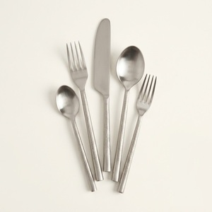 Matte Gold Flatware <b>Set</b> Stainless Steel <b>Cutlery</b> <b>Set</b> Style Mirror Polished <b>Golden</b> Silverware for Wedding Hotel Restaurant Decor - Product Image 5