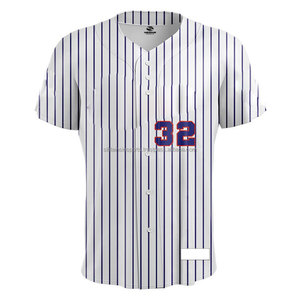 Camisetas deportivas impresas para equipos de baloncesto, camiseta de béisbol uniforme de secado rápido, camiseta de béisbol con logotipo de patrón sublimado - Product Image 1