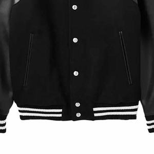 Vestes de sport pour hommes, de haute qualité, respirantes, faciles à porter, à manches longues, fermeture éclair sur le devant, en polyester, manches raglan - Product Image 3