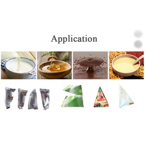 Automatic Triangle Shape Liquid Packaging Machine Triangle Bag Milk Juice Packing Machine Fully Automatic Triangle Pouch Liquid - Product Image 2