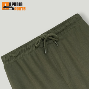 Men's Casual Sports Sweatpants New Warm Fleece Tracksuit Mid Waist Drawstring Straight Leg Loose Fit Flat Pant 100% Cotton - Product Image 4