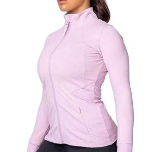 Chemise et haut d'équitation de luxe pour femme avec fermeture éclair, ultra-extensible, à manches longues, sous-vêtement équestre - Product Image 2