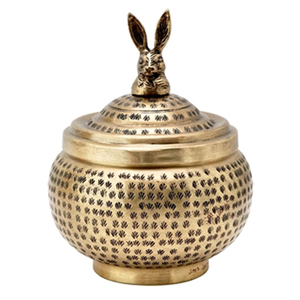 Frascos de Almacenamiento de Vidrio y Metal de Tamaño Mediano de Primera Calidad para Venta al por Mayor, Recipientes Metálicos Decorativos para Cocina - Product Image 6