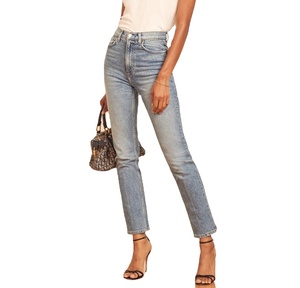 Moda para mujer Slim Fit Spandex Algodón Moda OEM Servicio Precio barato Alta calidad superior Lavado Exportación Calidad orientada - Product Image 6