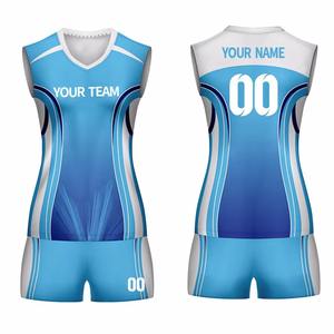 Uniforme de Voleibol Personalizado, Transpirable, de Secado Rápido, para Entrenamiento Deportivo en Equipo, para Hombres y Mujeres - Product Image 6