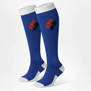 Men Knee High Sports <b>Socks</b> Cotton Blend <b>Breathable</b> Long <b>Socks</b> Comfortable Stretch Athletic <b>Socks</b> Custom Wholesale <b>Socks</b> - Product Image 1