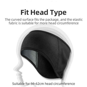 En gros Bandeau chauffe-oreilles thermique en polaire pour sports d'hiver, course à pied, cyclisme, avec trou pour queue de cheval, entraînement en extérieur, personnalisable - Product Image 4
