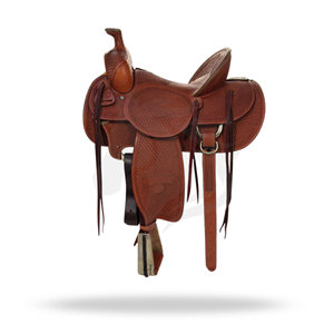 Ranch Western Saddle Horse Riding Saddle Equestrian <b>Equipment</b> - Product Image 1