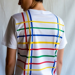 เสื้อยืดผู้ชายสำหรับกิจกรรมกลางแจ้ง ผ้าฝ้ายถัก 100% ระบายอากาศได้ดี เสื้อผ้าลำลองสำหรับเดินป่า ตั้งแคมป์ ท่องเที่ยว และสวมใส่ในชีวิตประจำวัน - Product Image 5