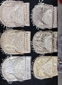 Sac en coton personnalisé avec cordon de serrage, réutilisable, pour emballage cadeau, pochette de rangement, organisateur de voyage, pour mariage et fête, écologique, vente en gros - Product Image 4