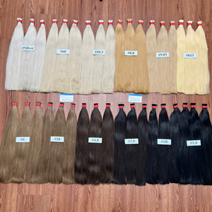 Cabello Humano Virgen Vietnamita Natural Ondulado de Alto Volumen, a Granel, con Color Personalizado, Doble Trama, Suave y Sedoso, en Longitudes Completas - Product Image 3
