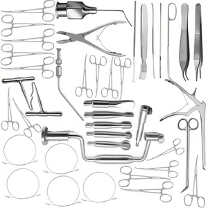 Kit d'instruments de craniotomie pour micro-chirurgie crânienne, 38 pièces, manuel, réutilisable, léger et écologique - Product Image 3