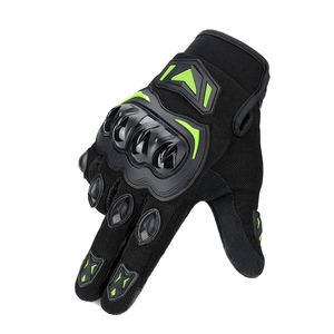 Gants de course pour moto tout-terrain, en cuir véritable, respirants, unisexes, imperméables, compatibles avec les écrans tactiles, pour le sport - Product Image 3