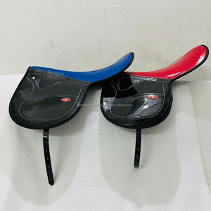 อานแข่งม้าหนังสังเคราะห์น้ำหนักเบาพิเศษสีและโลโก้สามารถปรับแต่งได้ - Product Image 4