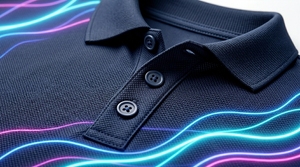 Camisas de Hombre Transpirables Antiarrugas de Manga Corta, Tejidas, con Logotipo Personalizado, Spandex/Poliéster, Estilo Golf de Alta Calidad - Product Image 6