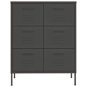 31.5แอนทราไซต์ "x 13.8" x 40 "ตู้ลิ้นชักห้องนั่งเล่นเหล็ก - Product Image 3