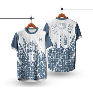 Breathable Spandex Polyester Sports Jersey 100% Polyester Soccer Jersey Custom Sublimated Breathable Mesh Quick Dry Short Sleeve - Product Image 6