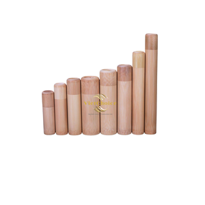 Estuche de Bambú Sostenible, Estuche de Almacenamiento de Madera Ecológico y Natural para Kit de Viaje, Cepillo de Dientes y Accesorios - Product Image 1