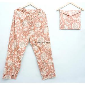Conjunto de Pijama de Verano para Mujer, Talla Grande, Estampado Floral, Vestido de Noche de Algodón Suave, Ropa de Playa Informal, Transpirable, Pantalones Cortos - Product Image 3